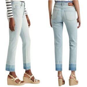 LAUREN RALPH LAUREN Straight Ankle Jean